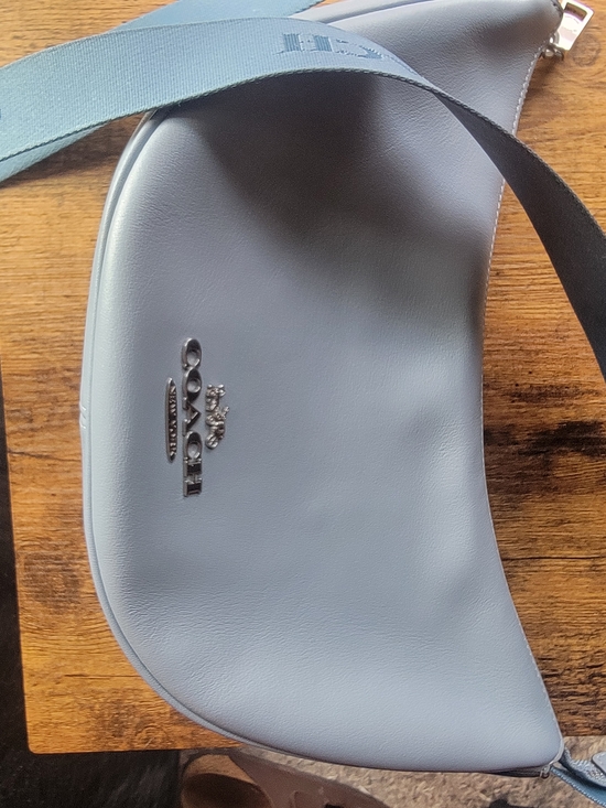 Coach Handbags - Coach Crescent Crossbody Bag in Powder Blue